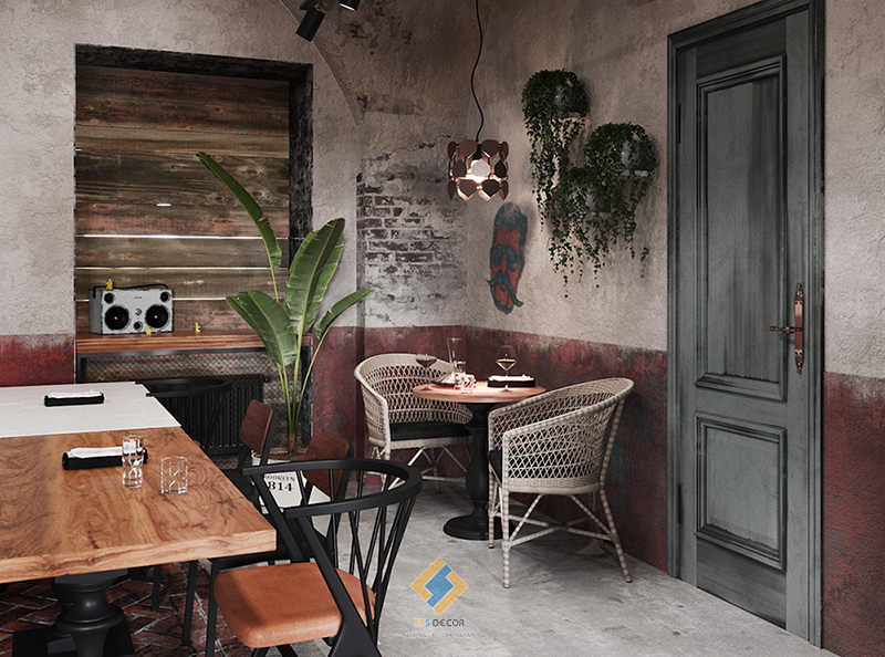 nội thất Industrial Style hiện đại