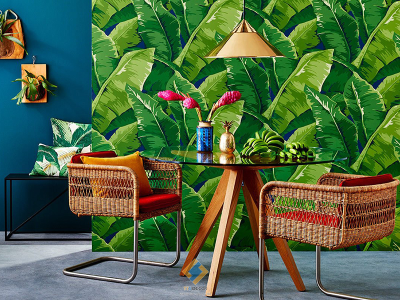Phong cách nhiệt đới trong không gian nội thất